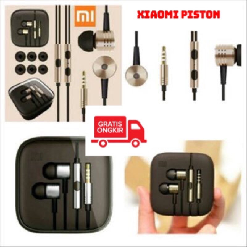 Headset Earphone Handsfree Xiaomi Mi Piston 1 Redmi