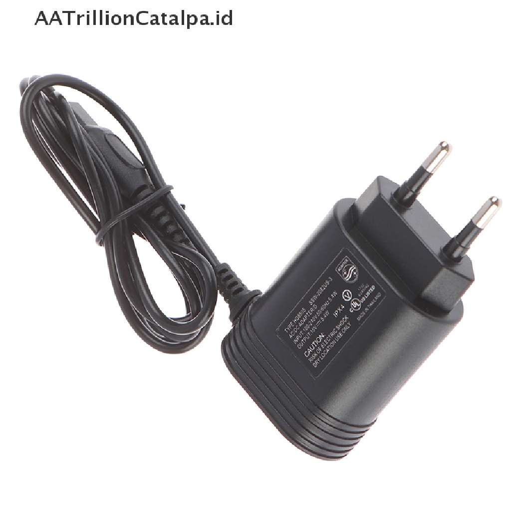 Charger Power Adapter Elektrik Plug EU Untuk Alat Cukur HQ8505 / 6070 / 6075 / 6090