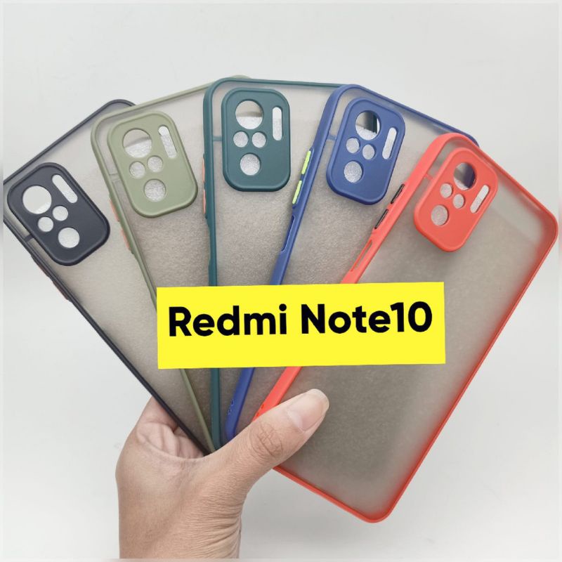 CASE REDMI 10 / NOTE 10 / NOTE 10 PRO XIAOMI MY CHOICE AERO CASE PELINDUNG KAMERA HYBRID