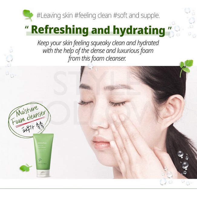 Innisfree Green Tea Foam Cleanser 3ml