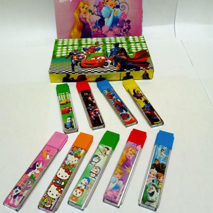 

Telah Hadir.. SATU PACK ( 24 TUBE x 6 PCS ) Refill Isi Ulang Pensil Mekanik Karakter Lucu Disney Fan