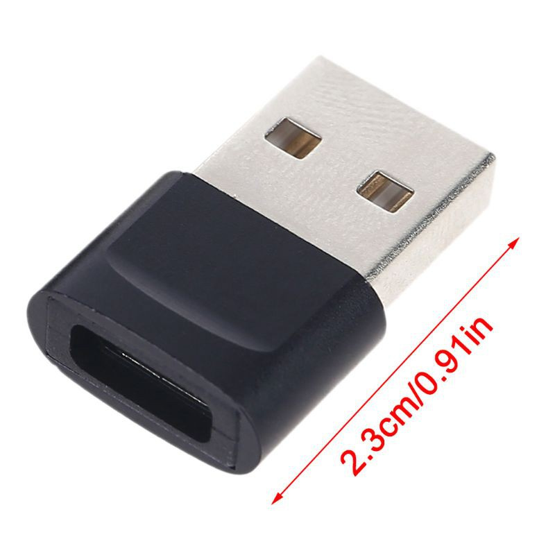 CRE  Metal USB C Female to USB Male Adapter Type C to USB A Charger Cable Converter for Type C U Disk/Fan/Card Reader Data Cord