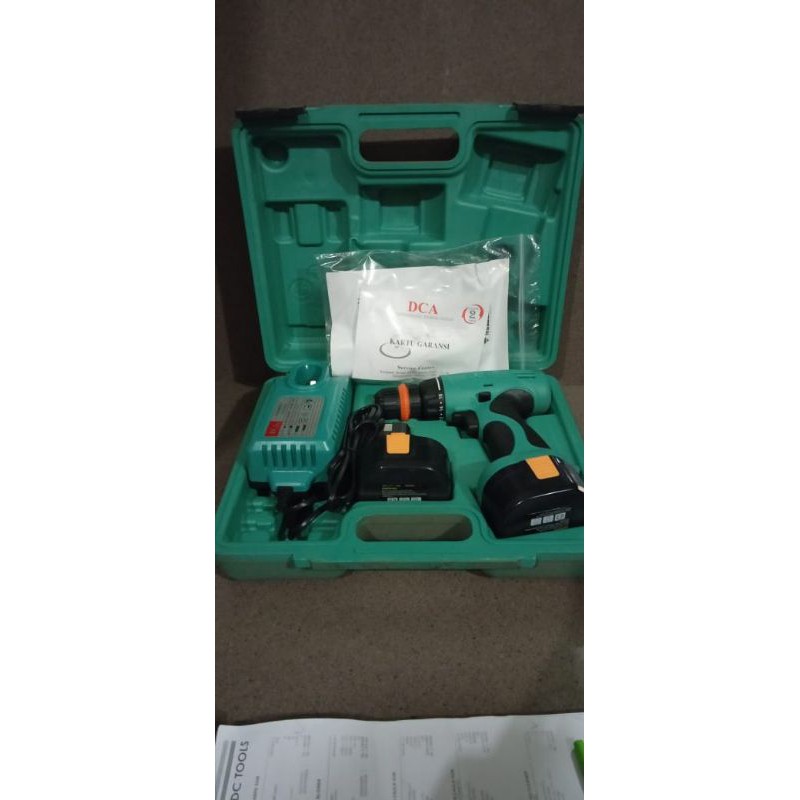 DCA CORDLESS DRIVER DRILL ADJZ 07 10 A