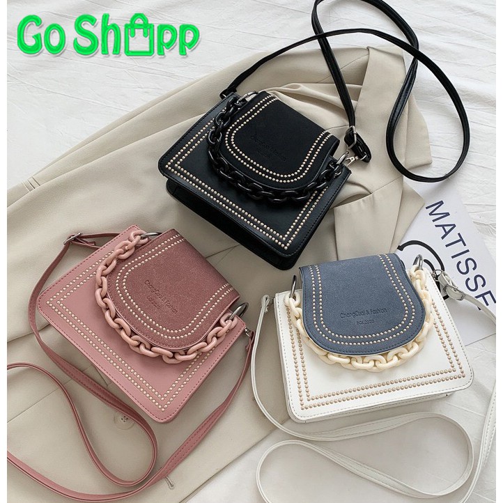 Tas Selempang Korea Tas Wanita Import High Quality Model Rantai - Tas Selempang Fashion Korea Terbar