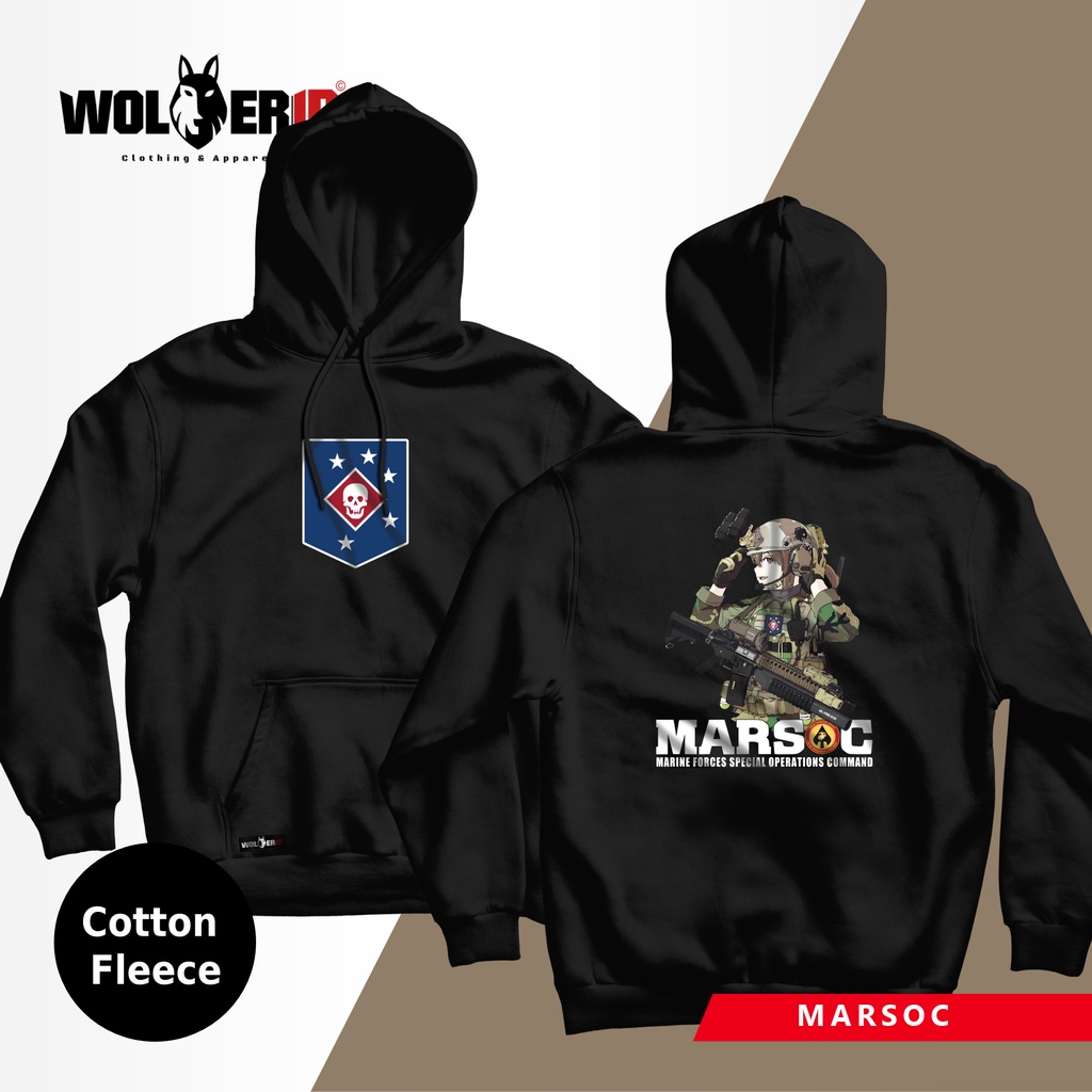 Sweater Hoodie Marsoc Anime Tactical Army Navy Seal