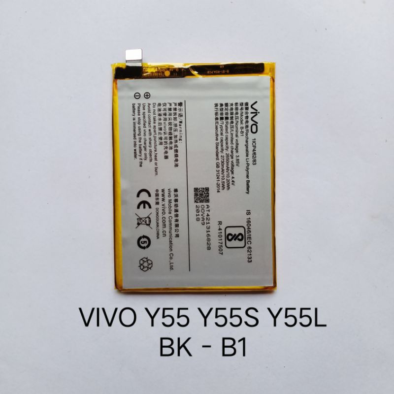 Baterai Vivo Y55 Y55S Y55L BK-B1 battery baterei batere batre batrei batrai bateray