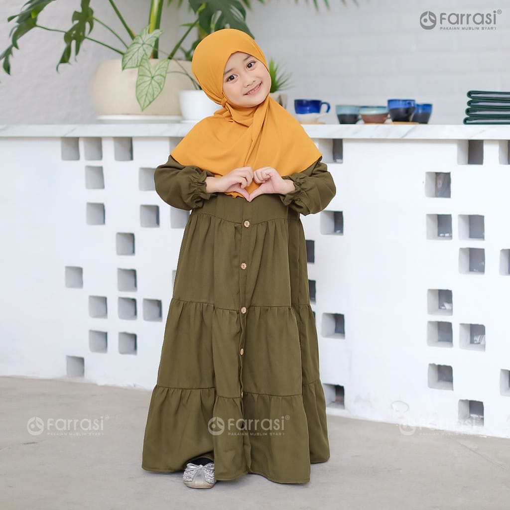 Promo gamis anak 100RIBU DAPAT 4 PCS MODEL (LSG PAKET RANDOM)