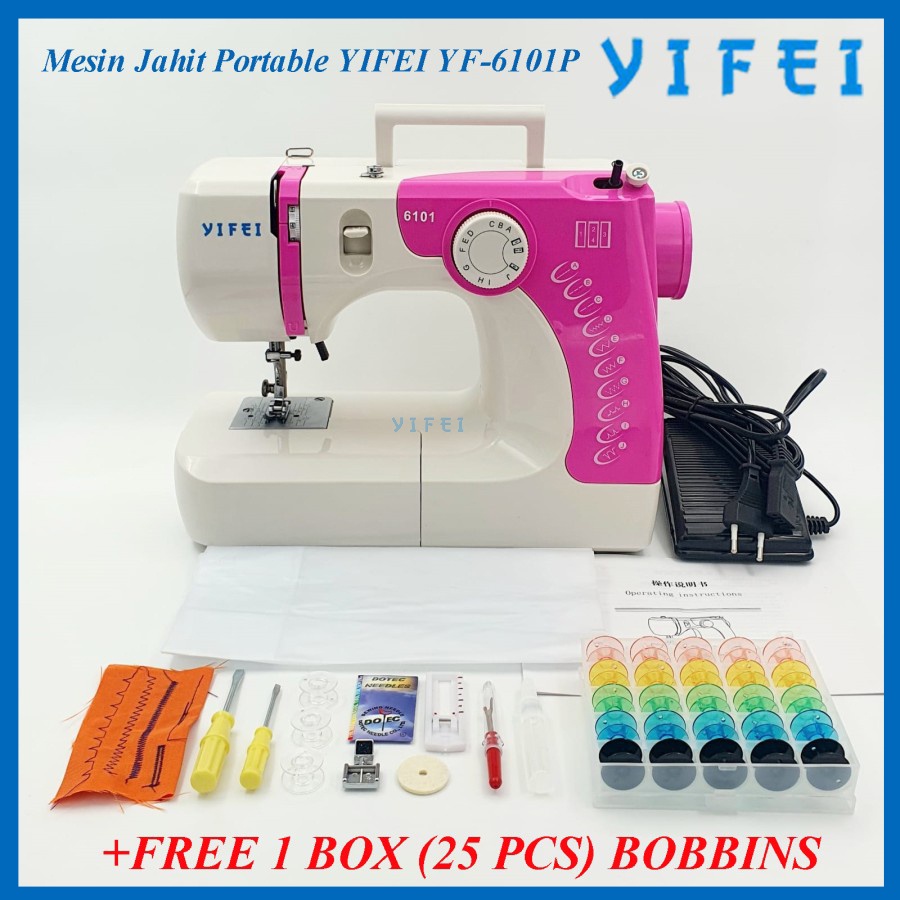 Mesin Jahit Portable YIFEI YF-6101P