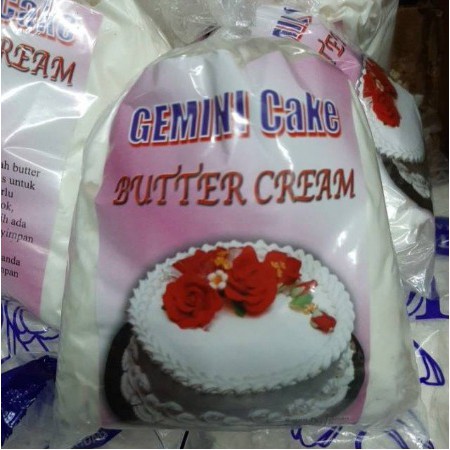 

Butter Cream/ cream jadi /Gemini cake 250gr