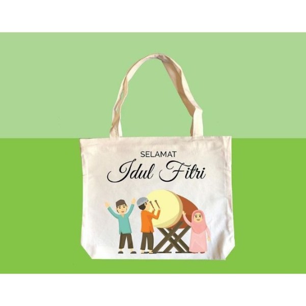 

Tas parcel - Tas parcel lebaran idul fitri /Tas lebaran / Totebag lebaran uk 30×40×12
