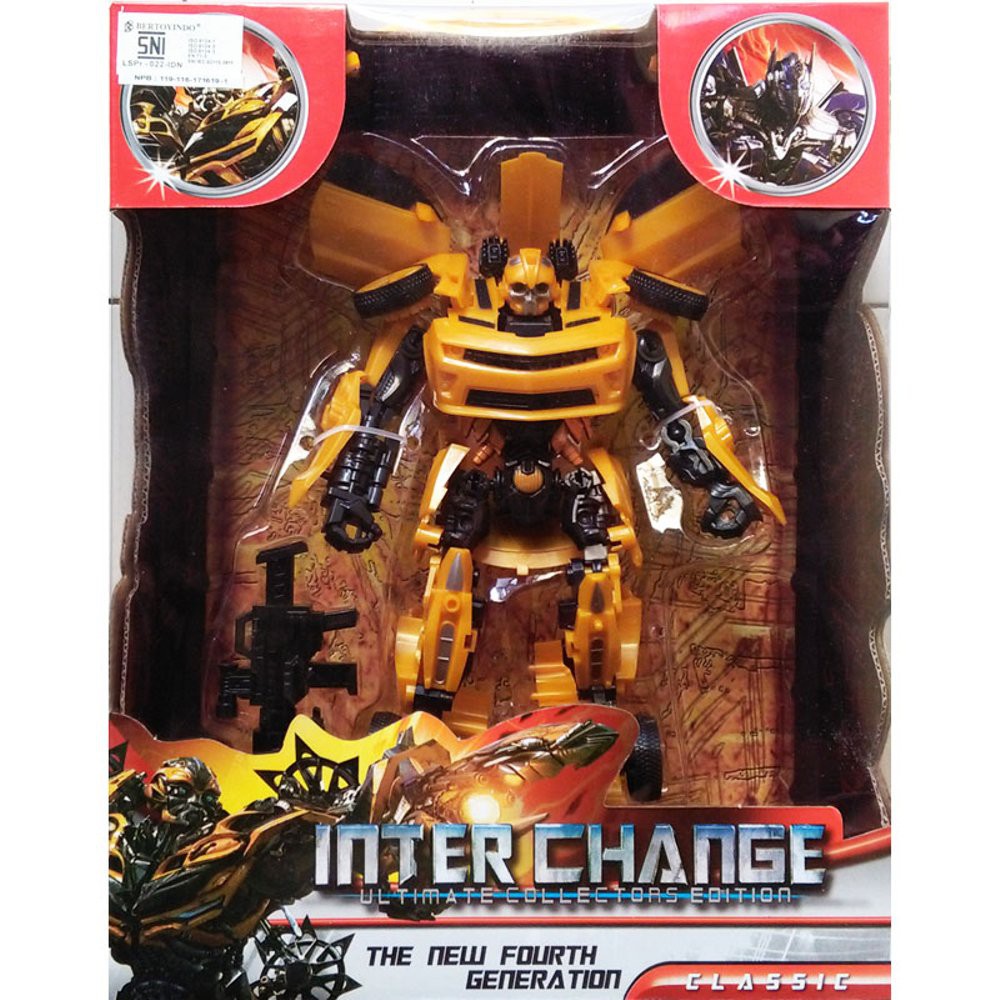 Transformers Inter Change The New Fouth Generation BumbleBee Terbaik