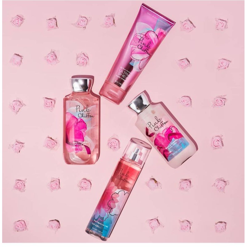 bath and body works pink