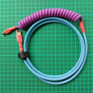 Custom usb cable USB A to Mini / Micro USB coiled | straight