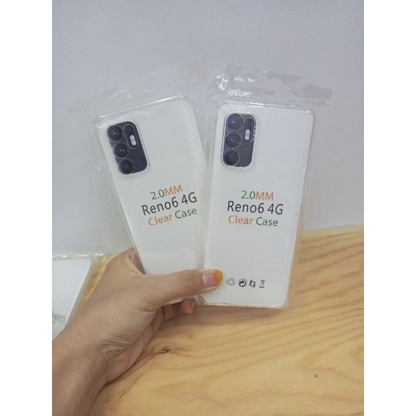 CASE OPPO RENO 6 4G  - SOFTCASE CLEAR HD PREMIUM OPPO RENO 6 4G Clear