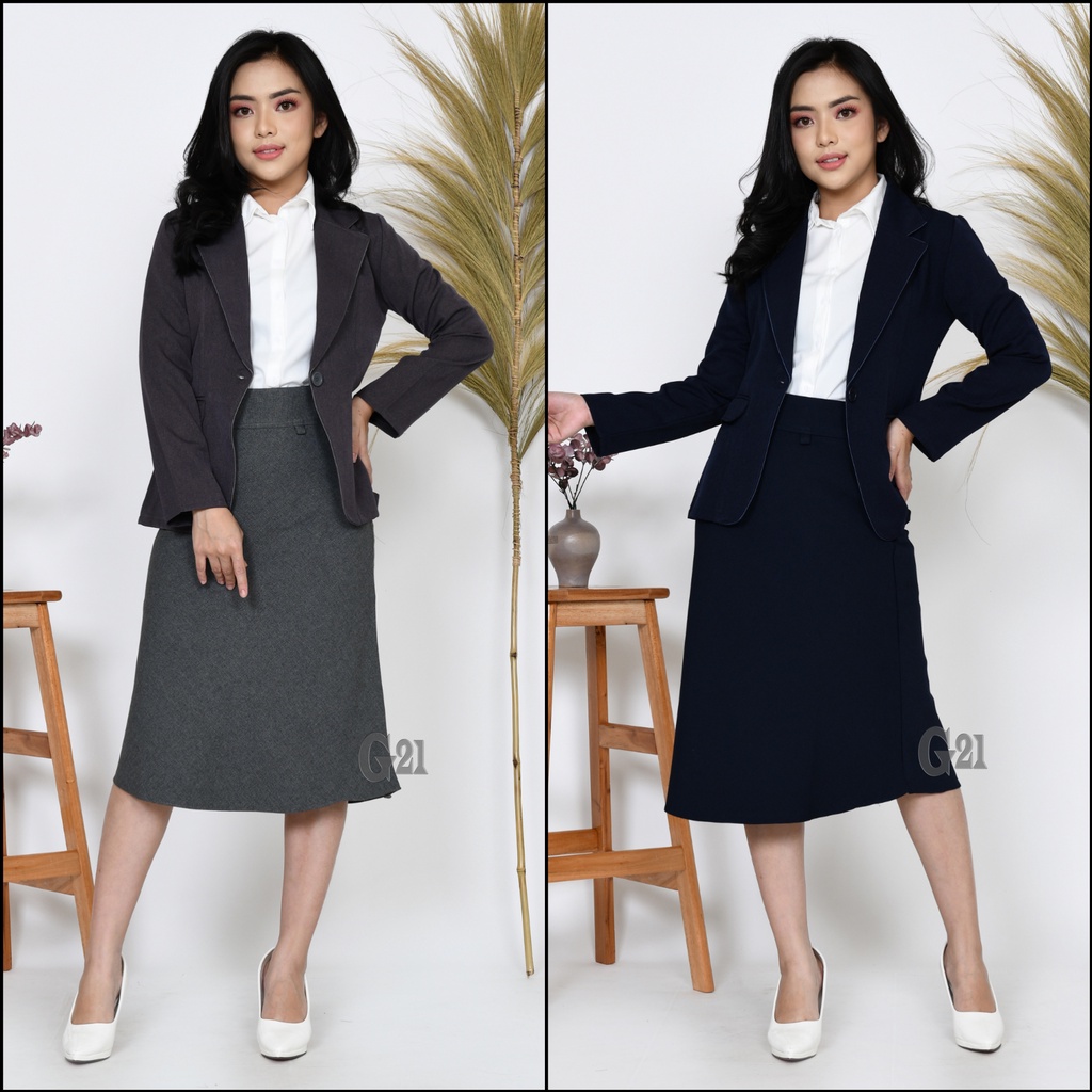 Blazer Wanita Kancing Satu Jas Wanita Blazer Hitam Formal Blazer Kerja Wanita Blazzer Wanita Kantor