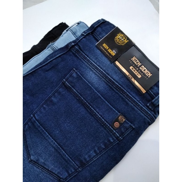 Celana Jeans Panjang Pria Skinny Slimfit Melar Terlaris Bagus Casual Keren