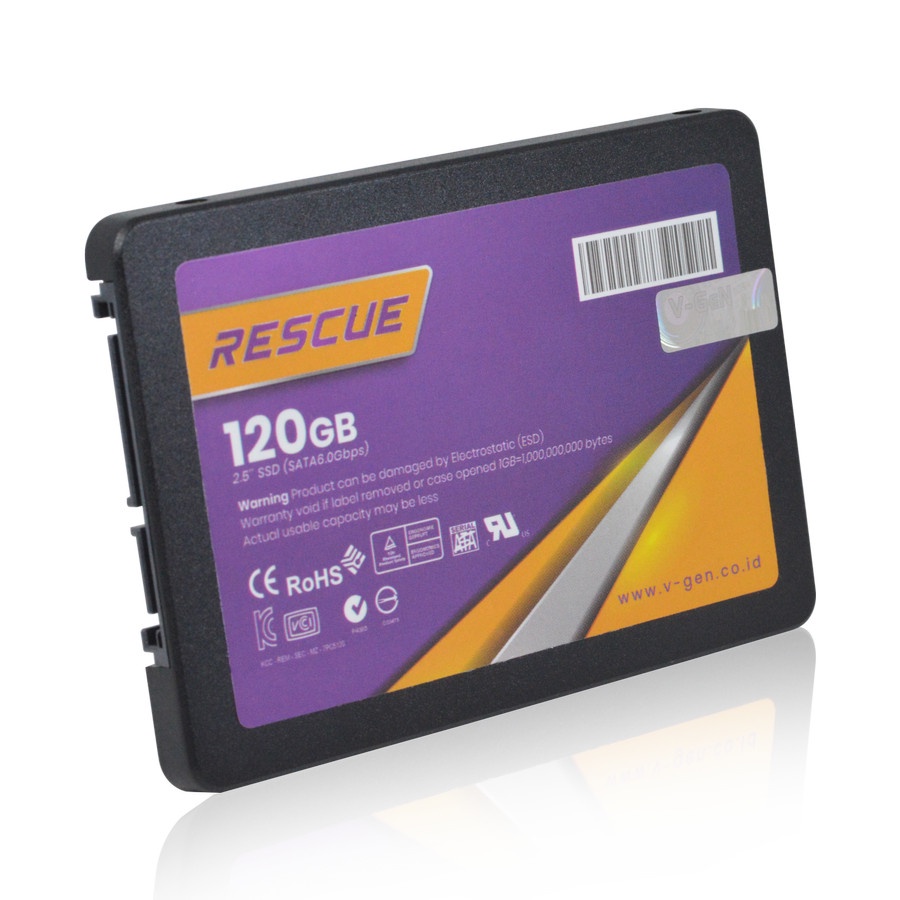 SSD V-GeN Rescue 120GB SATA 3 Solid State Drive 2.5&quot; Inch VGEN