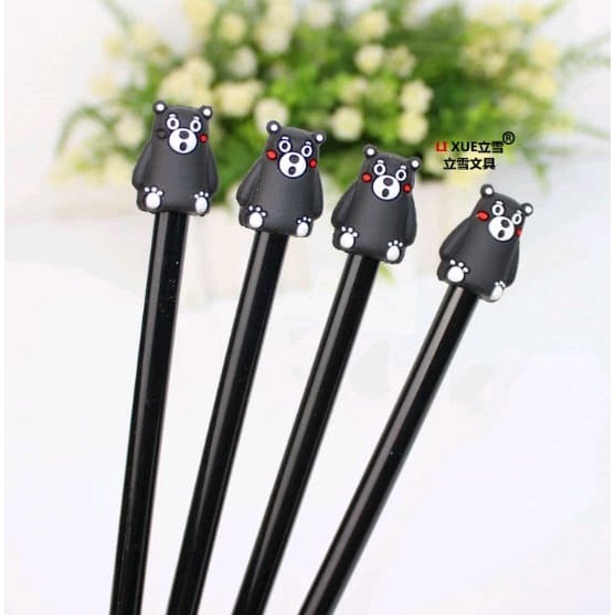 

Pulpen Unik / Pulpen Lucu Motif Beruang Hitam