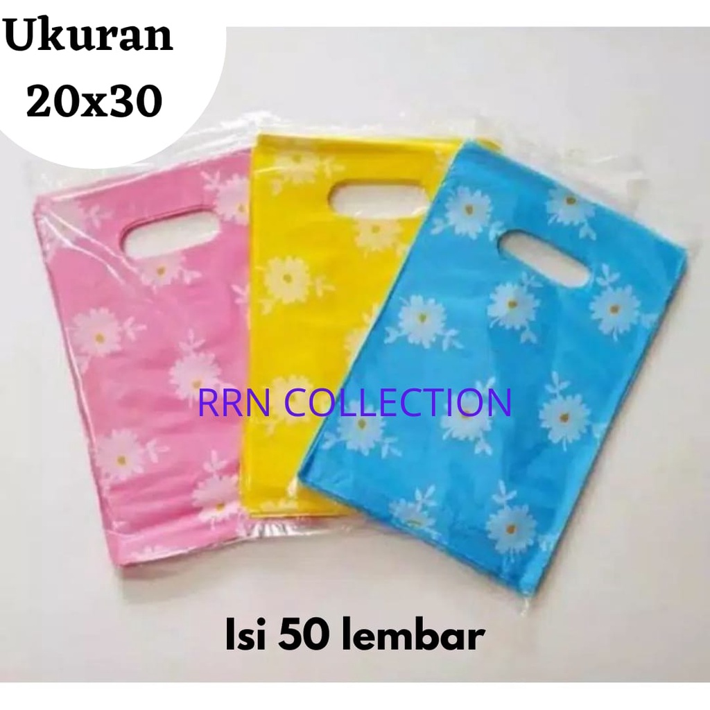 Plastik Packing motif bunga ukuran 20x30 isi 50 lmb/Plastik HD motif bunga plastik olshop/PLASTIK HD PLONG MOTIF BUNGA PACKING OLSHOP/Plastik Olshop Kharisma HD Oval Pound Motif/plastik packing bunga daisy warna murah