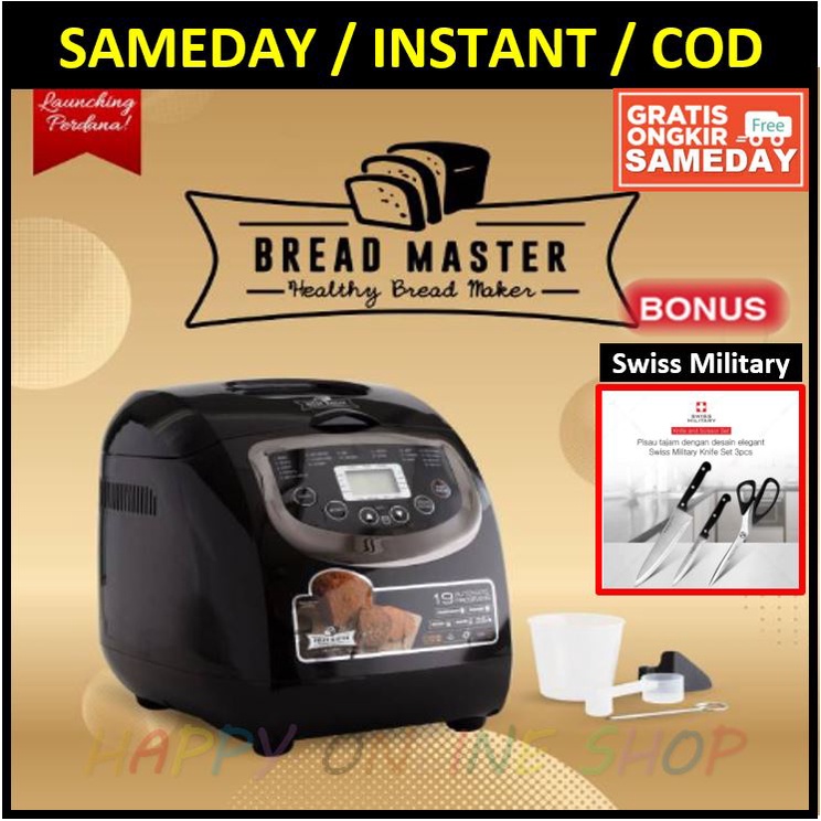 NEOZEN BREADMASTER MULTIPRO Mesin Pembuat Roti Bread Master Bread Maker