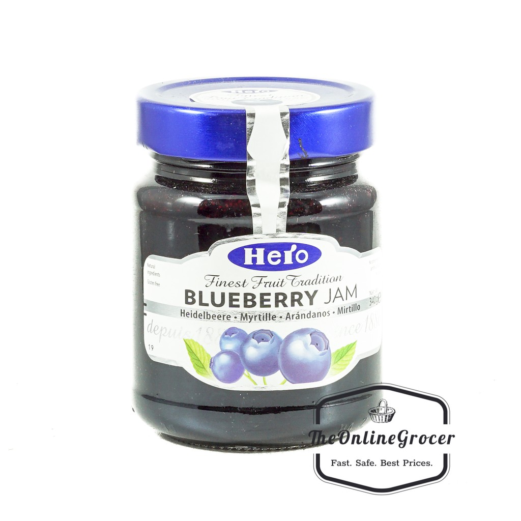 Hero Blueberry Jam 340gr - Selai Hero import Swiss