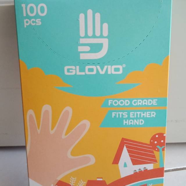 Sarung tangan plastik Glovio