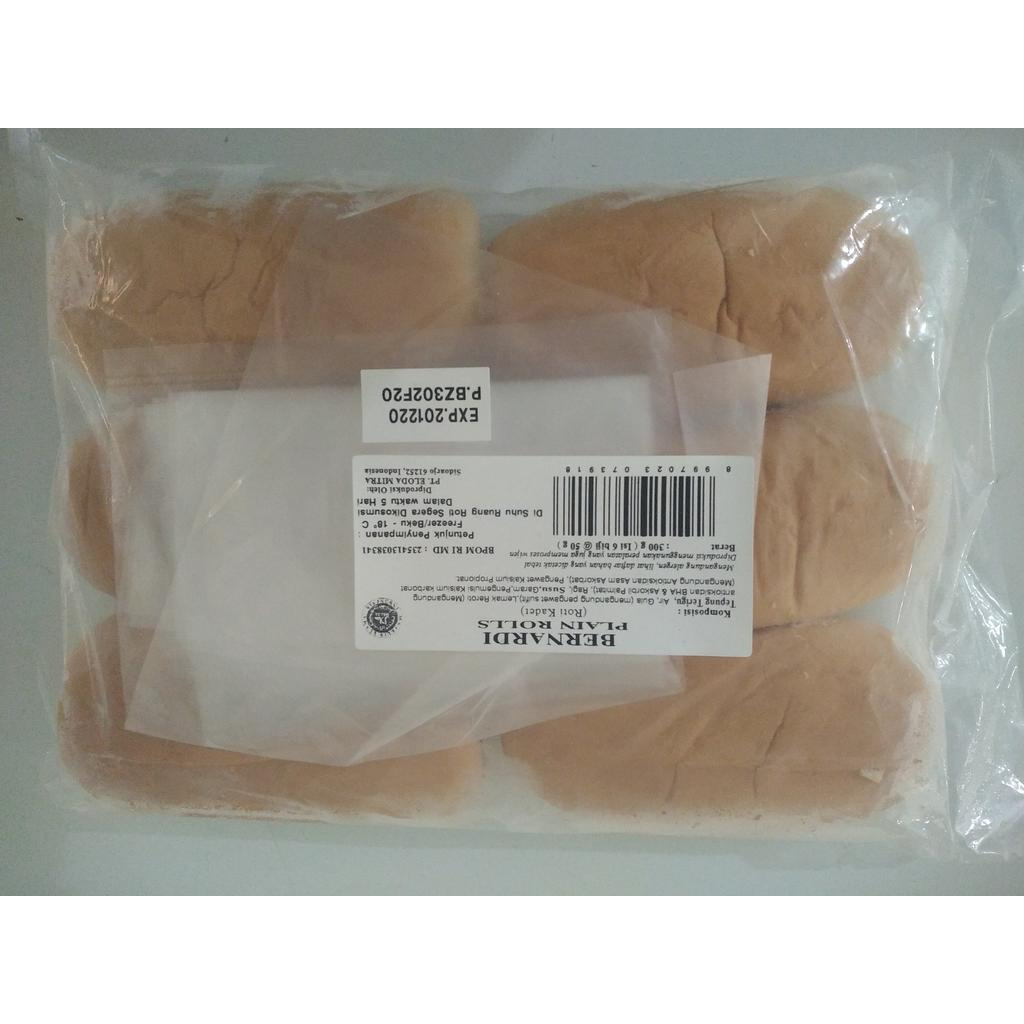 

Bernardi Plain Rolls Hot Dog 6pcs 300gr