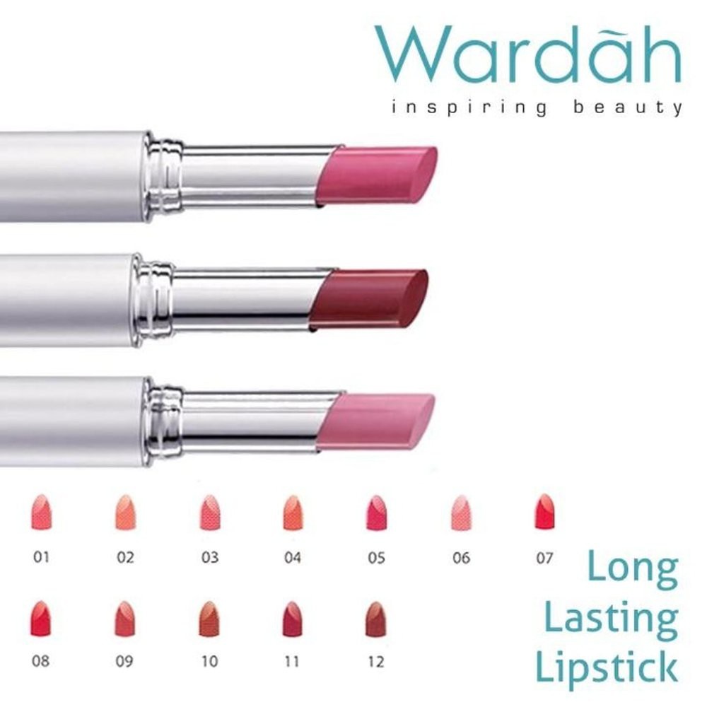 WARDAH LONGLASTING LIPSTICK 2.3GR