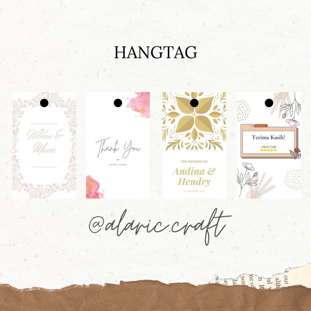 

HANGTAG CUSTOM FREE DESIGN