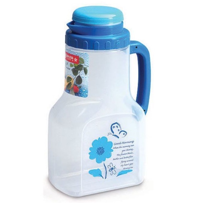 Teko Air Botol Minum Kulkas Water Jug 2 Liter Lion Star