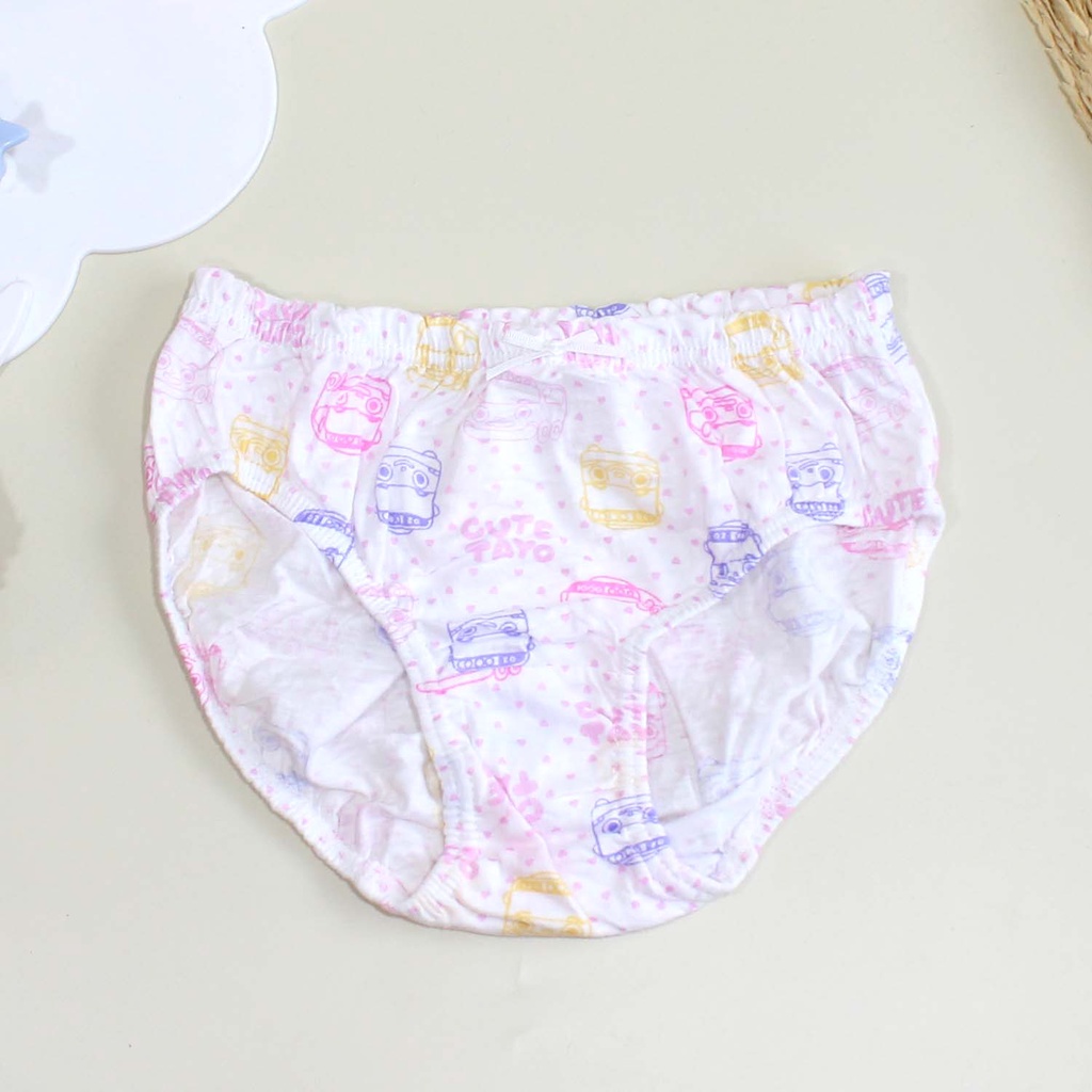 SET Celana Dalam Anak Perempuan Girl TAYO Celana Dalam Anak dengan Box Kolor Anak Perempuan Import