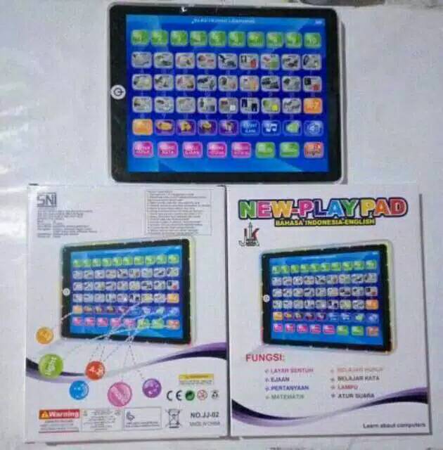 MAINAN NEW PLAY PAD~EDUKASI MENGENAL ANGKA ~ HURUF ~SPELLING DAN MODE PERTANYAAN FREE BATRAI