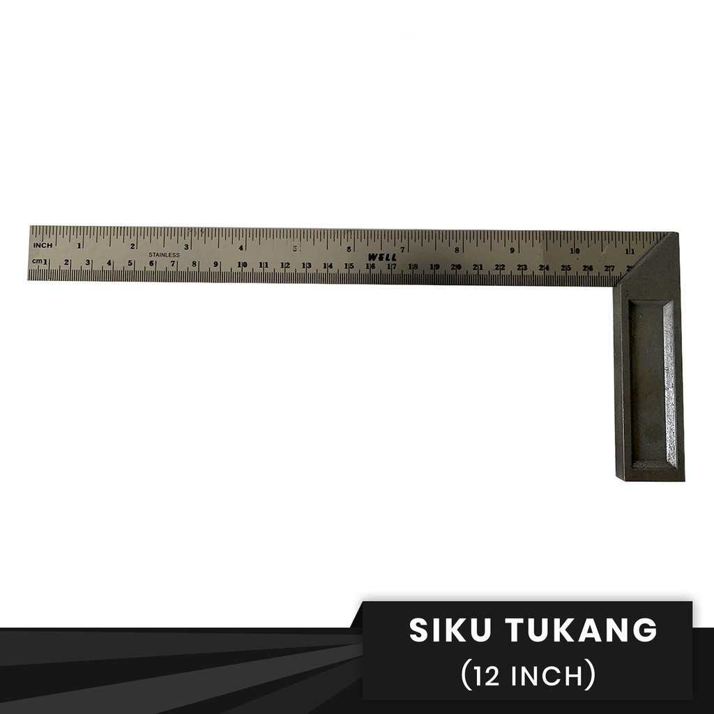 

Siku Tukang Stainless Steel Panjang 30cm Freed