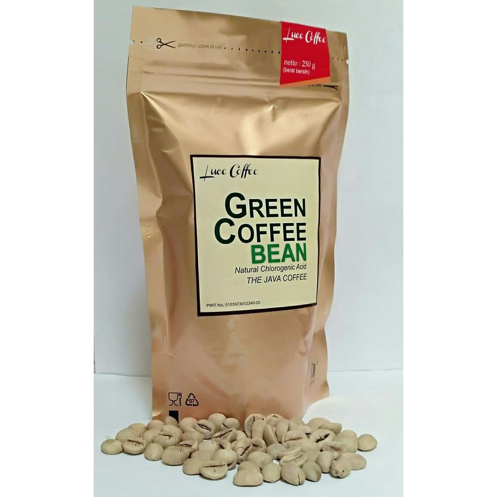 

Kopi Hijau Biji/Green Coffee Premium 250gr - Kopi Diet Export Quality MURAH