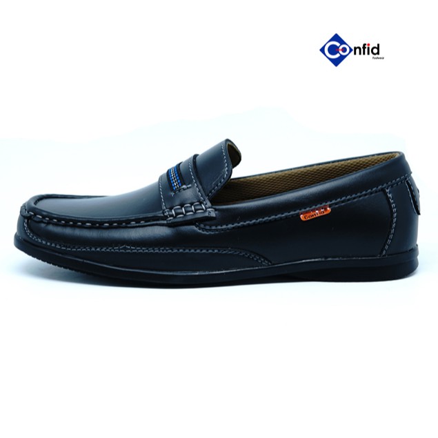 Sepatu Loafers Kulit Casual Simple dan Nyaman (Betrand 03)