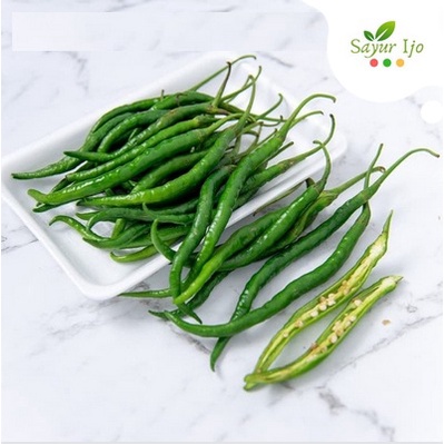 

Cabe Keriting Hijau 250 Gram Fresh Cabai Green Chili Sayur Hijau Sambal Sambel Pedas Segar