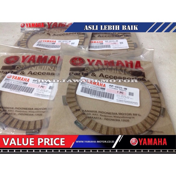 OTOMOTIF SPARE PART MOTOR RJ2594 KAMPAS KOPLING BYSON ASLI YAMAHA SET