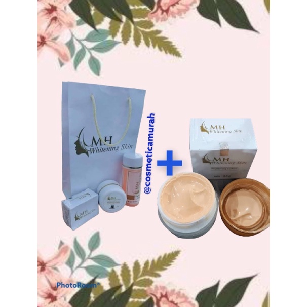 original BPOM - - mh miracle -- Mh whitening skin original -- Mh skincare -- cream wajah Mh