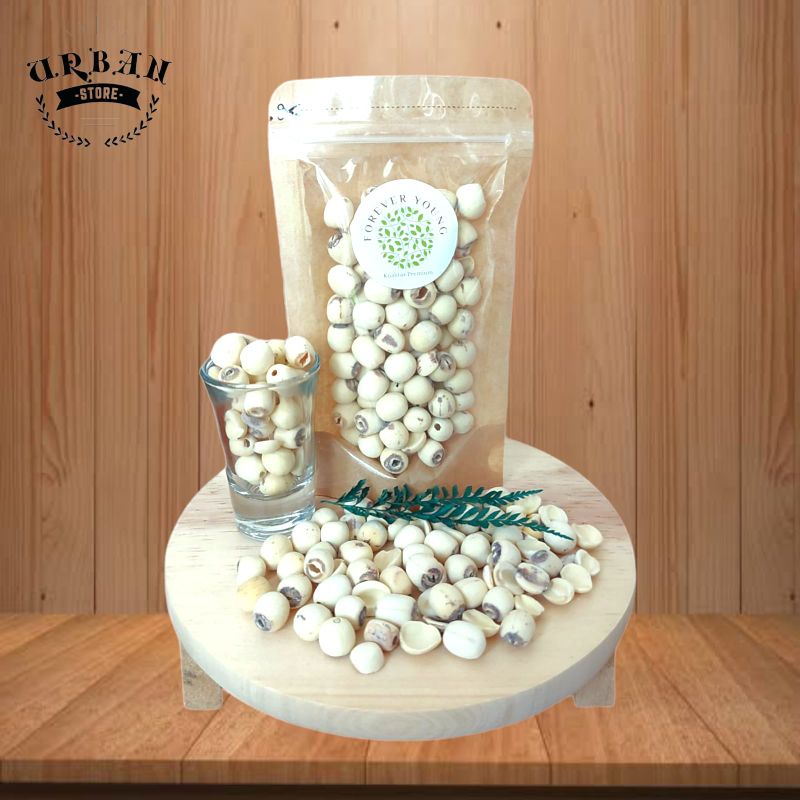 

Biji Teratai Kering Putih // Premium