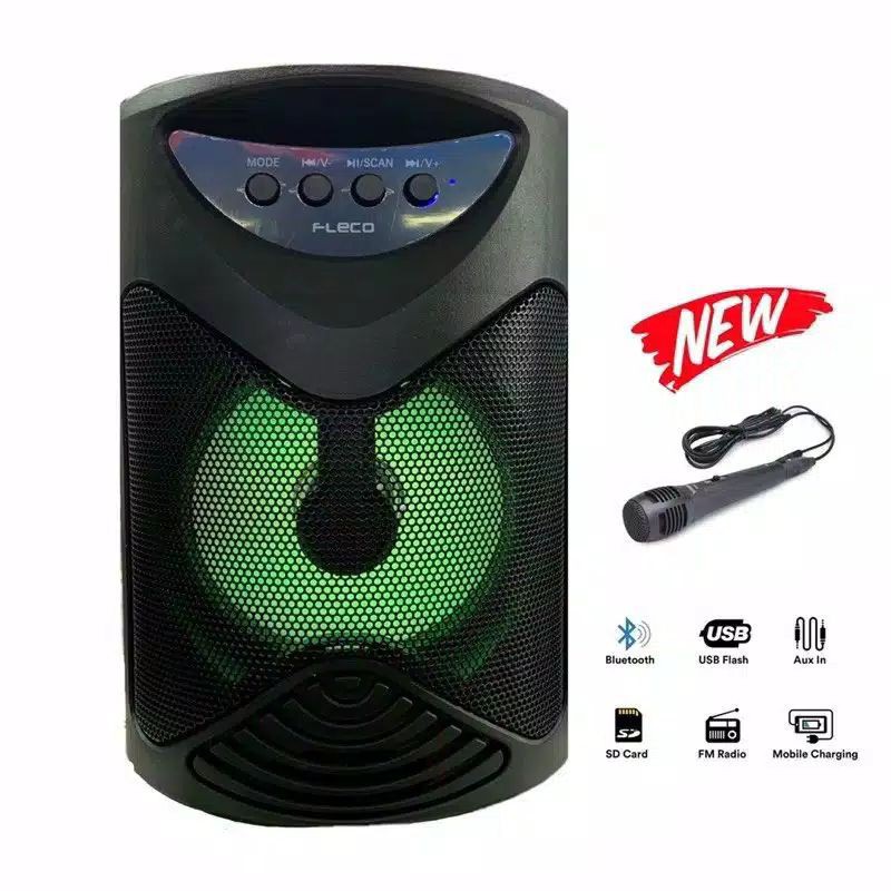 big speaker fleco 418 karaoke