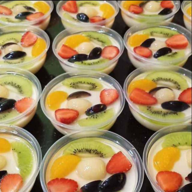 

Puding creamy Fruity