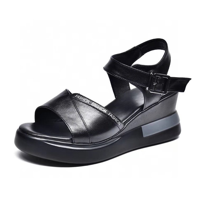 Favorite &quot;FREE BOX&quot; Sepatu Wanita Sandal Wedges Slip On Kasual Fashion Import Premium Quality 9019