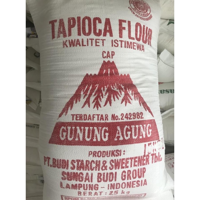 

Sagu Tapioca Gunung Agung 25 KG