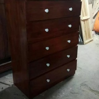 drawer kayu  jati  asli  Shopee Indonesia