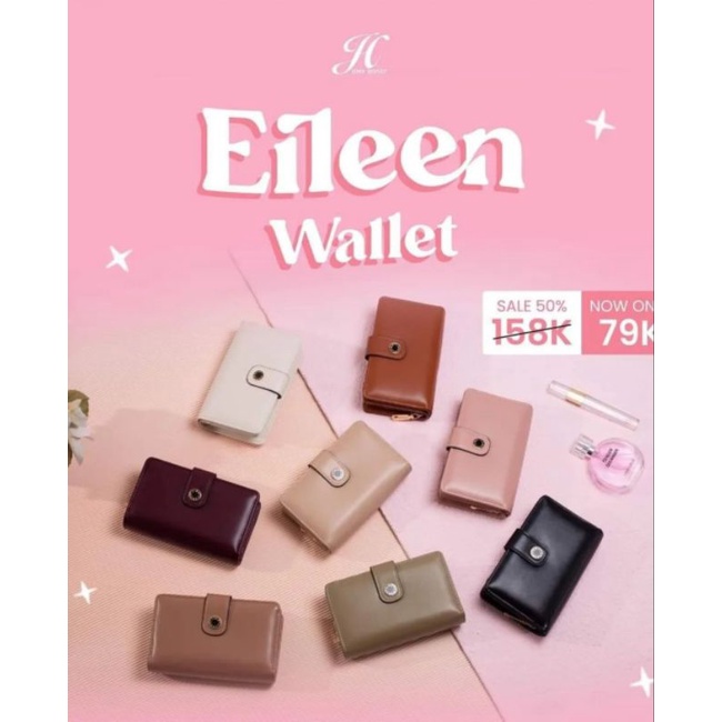 JIMS HONEY JH EILEEN WALLET DOMPET WANITA BRANDED EXCLUSIVE UNIK PROMO MURAH DISKON SALE KADO ULTAH ANNIVERSARY PACAR ISTRI CEWEK PEREMPUAN IBU UNIK ELEGANT CANTIK MURAH FEMINIM DOMPET WANITA MEDIUM TANGGUNG PANJANG PENDEK