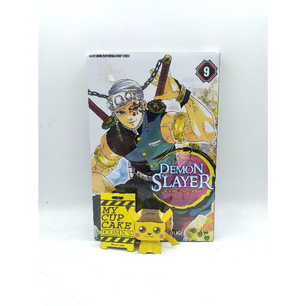 [NEW SEGEL] Komik Demon Slayer Kimetsu No Yaiba Vol 9 Anime Manga 0123456789 Original Demon Slayer K