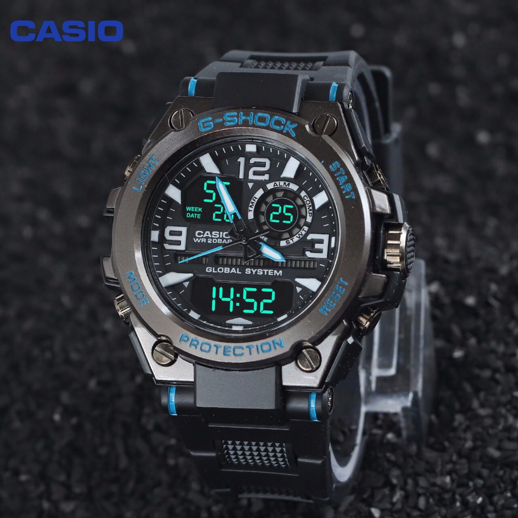 JAM TANGAN PRIA G-SHOCK CASIO 2395 MIKA WATER RESIST GS