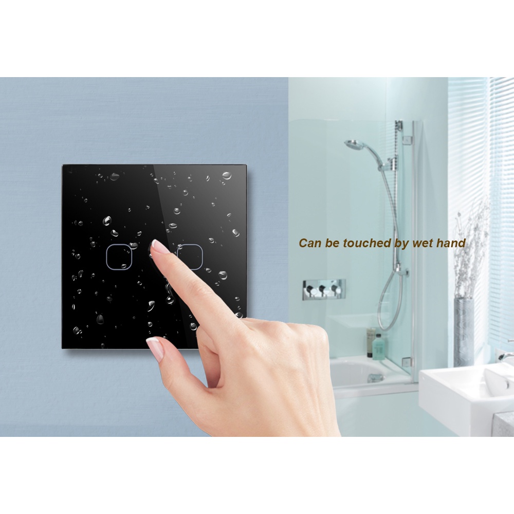 Saklar Lampu Luxury Touch LED with Remote Switch / Saklar Lampu Sentuh Lampu Luxury Touch LED with Remote Switch / Saklar Lampu Remote Kontrol Saklar Lampu Sentuh Switch Saklar Tombol Lampu Luxury Design Touch Led With Remote Saklar Remote Control On Off