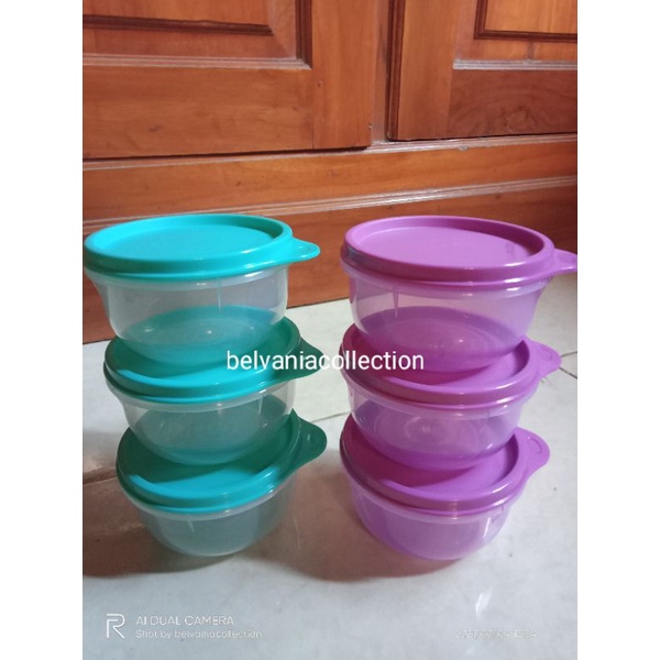 Toples wadah sayur summer cup tupperware 250ml set