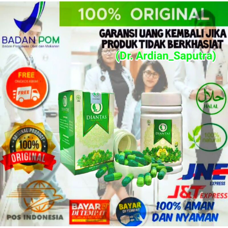 Diantas Oruginal Diantas Diabetes Tuntas Obat Penurun Gula Darah